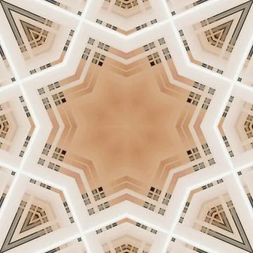 Star seamless pattern. Line pattern.  Kaleidoscopic background Stock Photos