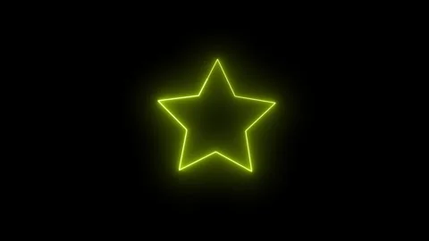 Star shape .Abstract hot bright particle star shape, Stock Footage 305008071