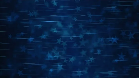 Star Shape Background Animation - Loop Blue Stock Footage 83202224