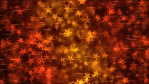 Star Shape Background Animation - Loop Fiery Red Stock Footage 83202710