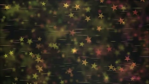 Star Shape Background Animation - Loop Rainbow Stock Footage 83203340