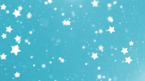 Star shape bokeh blue animation background 動画素材 140616133