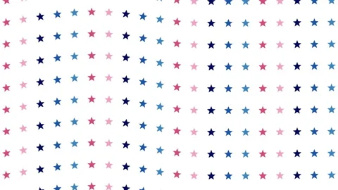 Star shape elements animated illustration background Stock Footage 336126067