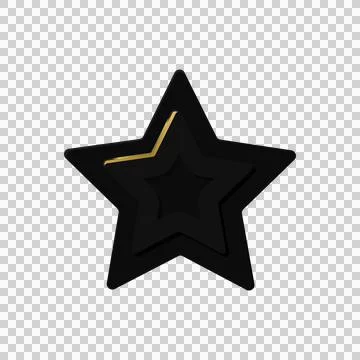 Star shape icon graphic element illustration Stock Illustration
