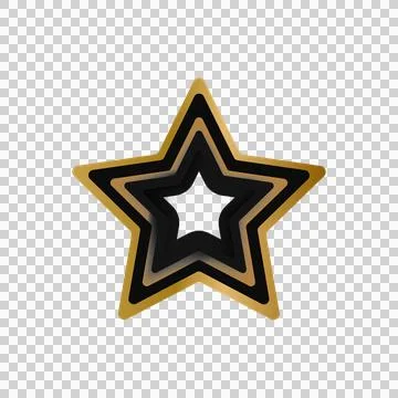 Star shape icon graphic element isolated Stock Illustration