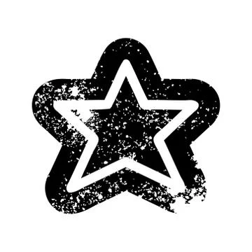 Star shape icon Stock Illustration