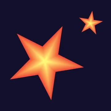 Star Shape illustration EPS Vector Stock Illustration