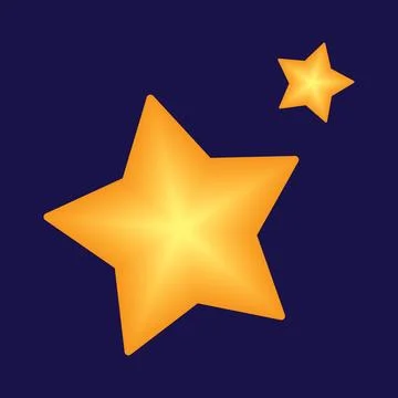 Star Shape illustration EPS Vector Illustrazione stock