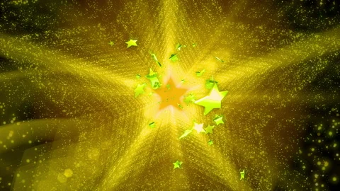 Star shape light glow stroke neon flicker particle loop animation Vídeos de archivo 152923188