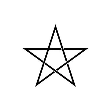 Star Shape for Logo, Icon, Symbol, Pictogram or Graphic Design Element Stock Illustration