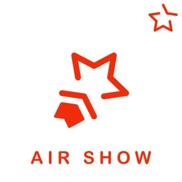 Star shape logo イラスト素材