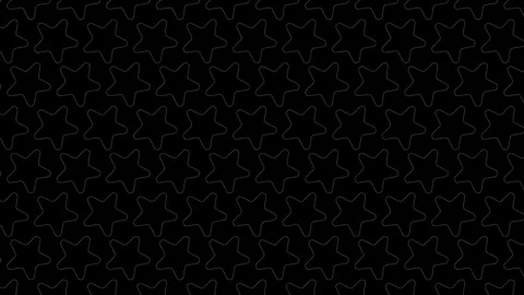 Star shape seamless pattern animated slightly Stock Footage 308843033