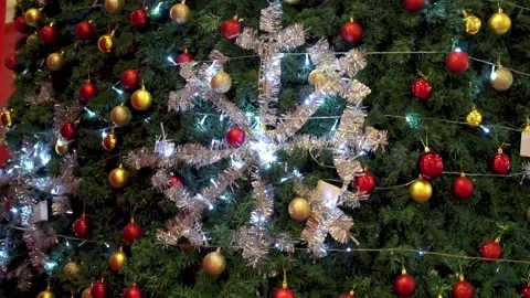 A star-shaped light 02 Video stock 324906979