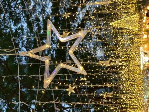 Star shaped light Stock Photos