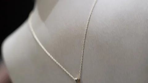 Star Shaped Pendant Stock-Footage 145351977