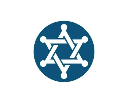 Star sherif vector icon template Stock Illustration