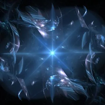 Star shining Illustrazione stock