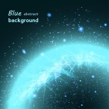 Star sky abstract background. Stock Illustration