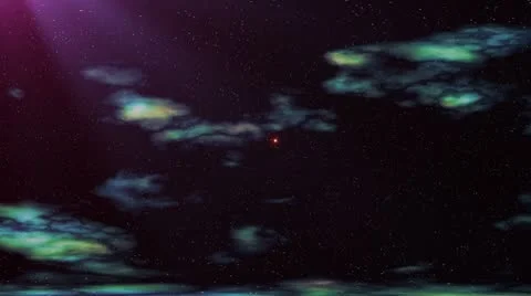 The star sky. Clouds. 스톡 동영상 8931305