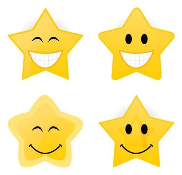 Star a smile Stock Photos