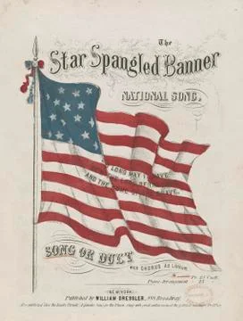Star Spangled Banner Foto stock