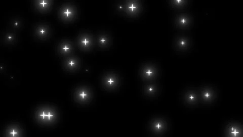 Star Sparkle Glitter Twinkle Animation Seamless Loop. Shimmering Star. 動画素材 337589240