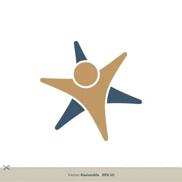 Star Sparkle vector Logo Template Illustration Design. Vector EPS 10. Stock Illustration