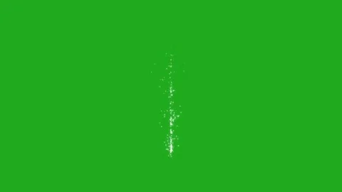 Star sparkles stream motion graphics with green screen background Stock Footage 263172484
