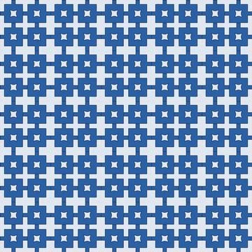 Star squared Stock Illustration