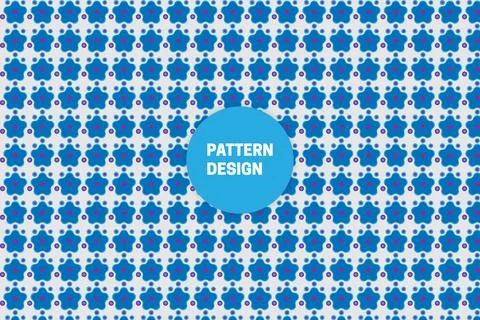 Star style vector eps customize pattern design. Stock Illustration