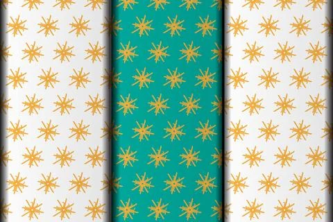 Star style vector eps customize pattern design. Stock Illustration