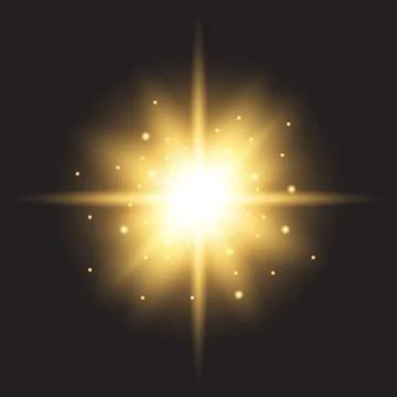 Star, sun, light effect Stock Illustration