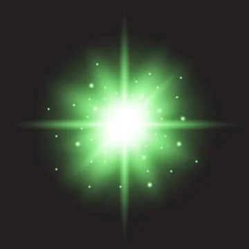 Star, sun, light effect Stock Illustration