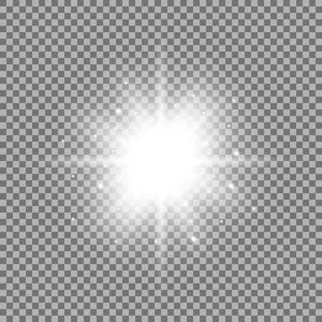 Star, sun, light effect Stock Illustration