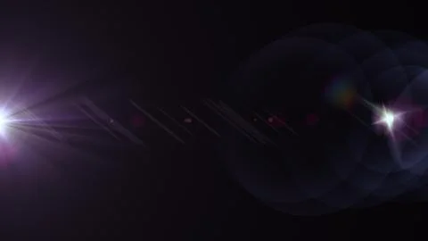 Star sun lights optical lens flares shiny illustration art background new Stock Illustration