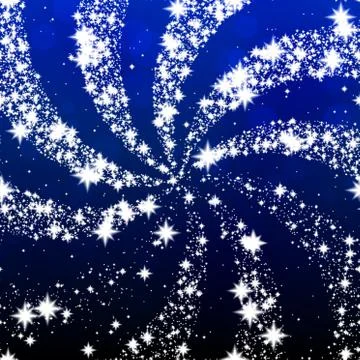 Star swirl image generated hires texture Stock Illustration