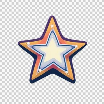 Star Symbol With Geometric Lines patterns black pattern Stock Illustration