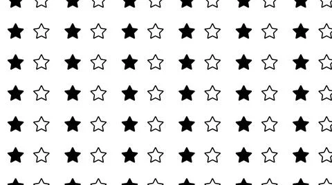 Star Symbol Seamless Pattern background Representing Success and Celebration Stock Illustration