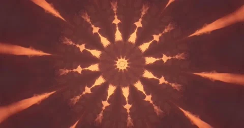 Star-like texture. Kaleidoscope pattern. Abstraction revolves in a circle. Stock Footage 160908600