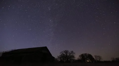 Star Time Lapse Stock Footage 20086490