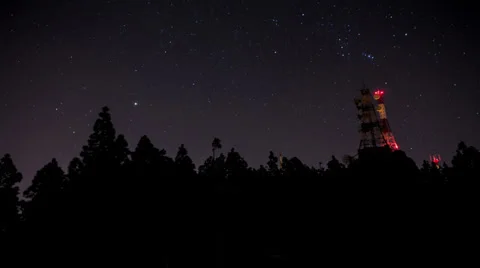 Star time lapse Video stock 33986560