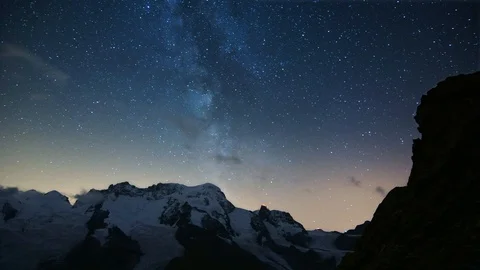 Star timelapse Stock Footage