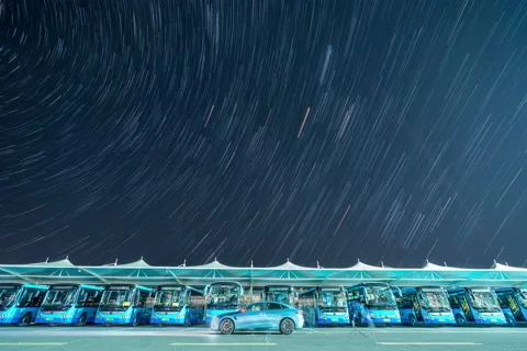 Star track Stock Footage 232192556