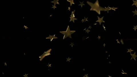 Star trail particle light title animation Stock Footage 146152422
