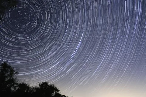 Star Trail Stock Photos