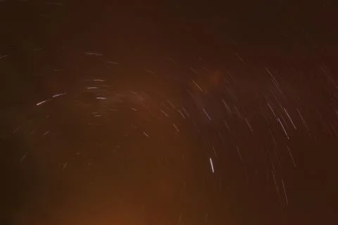 Star trail Stock Photos
