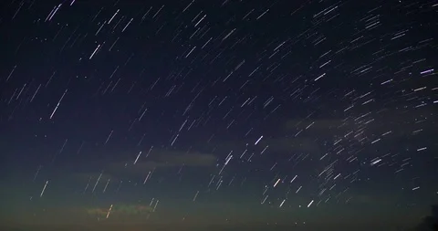 Star Trail Timelapse Video stock 108590895