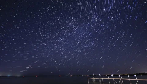 Star Trail Vortex 4k Time Lapse Stock Footage 55186662