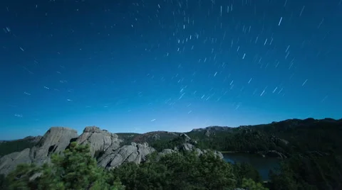 Star Trails Stock Footage 54728517