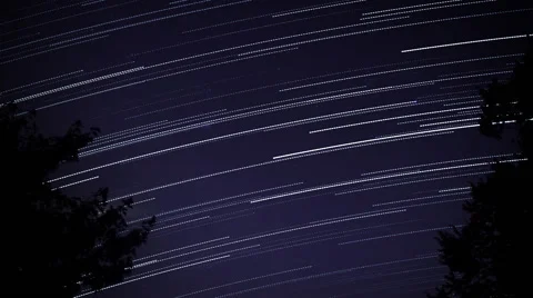 Star Trails Stock Footage 57720020